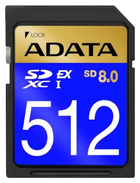 ADATA Premier Extreme SDXC 512 GB / Paměťová karta / SD Express PCIe Gen3 / R: 1600MB/s / W: 1200MB/s / V30 / U3 (SD512GEX3L2-C)