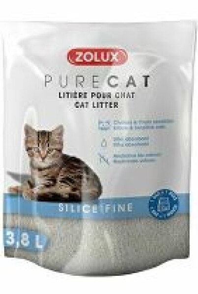 Podestýlka PURECAT fine silica 3,8l Zolux