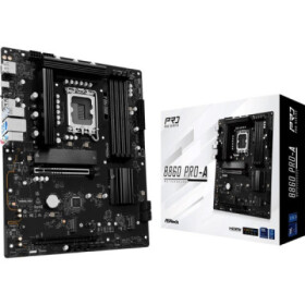 ASRock MB Sc LGA1851 B860 Pro-A, Intel B860, 4xDDR5, 1xDP, 1xHDMI, ATX EDF_380993