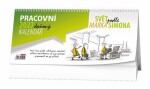 Stolní kalendář Pracovní daňový kalendář Svět podle Marka Simona