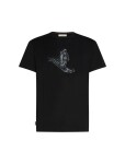 ICEBREAKER Mens 150 Tech Lite SS T Skiing Yeti, Black velikost: XXL