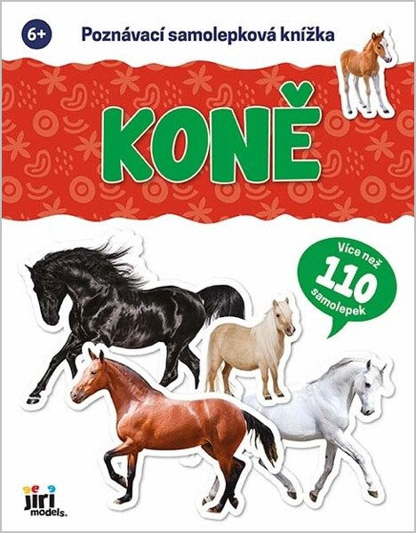 Poznávací samolepková knížka Koně