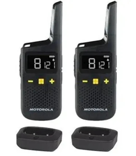 Motorola Talkabout XT185 černá / Vysílačka / PMR / dosah 8 km / 16 kanálů / IP54 (D3P01611BDLMAW)