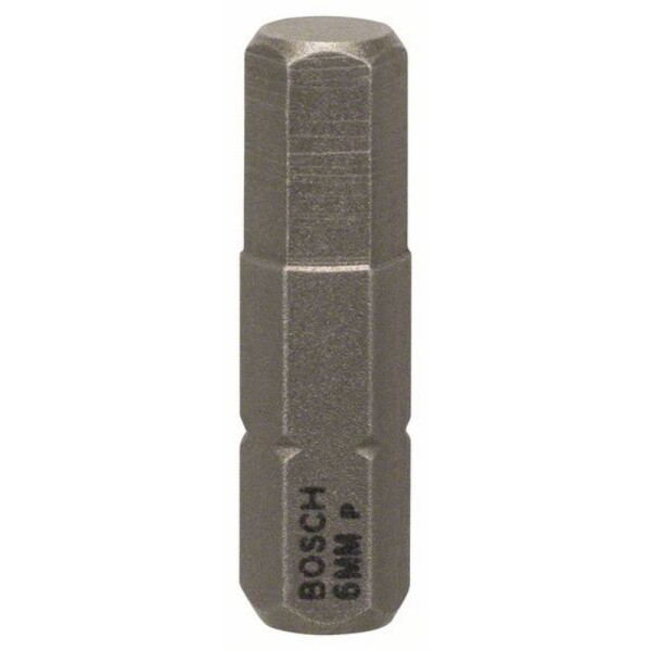 Bosch Accessories 2607001728 2607001728 bit inbus Pohon (šroubovák): 1/4 (6,3 mm) Typ zakončení: inbus 6 mm 25 mm