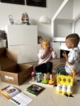 Mamido Montessori box XXL 44ks Geometrické Tvary Barvy 25-30 měsíců