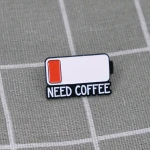 Pinarna.cz Nízký stav baterie - Need coffee / Potřebuji kávu