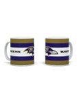 Hrnek Baltimore Ravens NFL Stripe Logo (330 ml)