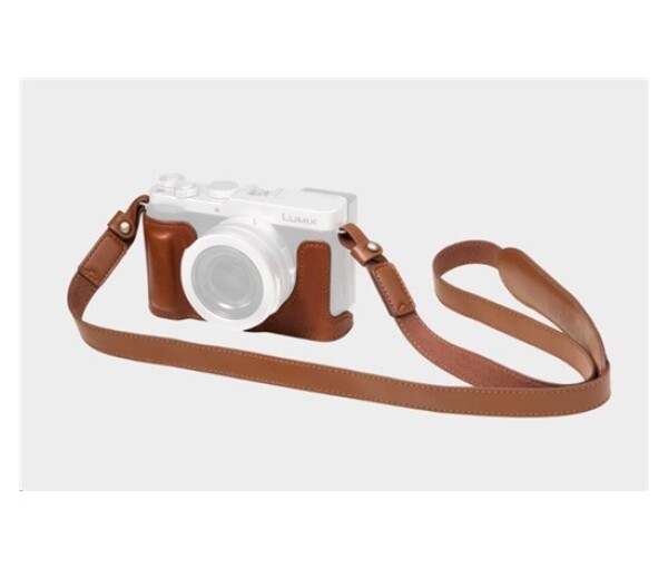 SmallRig 6275 Leather Half Case Kit for Panasonic LUMIX L10 Brown EDF_1140420