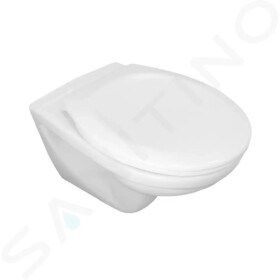 JIKA - Dino Závěsné WC se sedátkem SoftClose, Rimless, Dual Flush, bílá H8603770000001