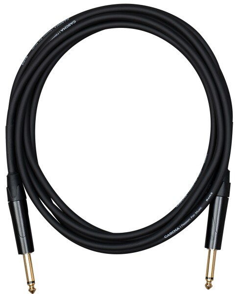 Cascha Advanced Line Guitar Cable Black 9m