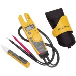 Fluke T150/VDE dvoupólová zkoušečka napětí, Kalibrováno dle (ISO), CAT III 690 V, CAT IV 600 V, LED, LCD, akustika , vib