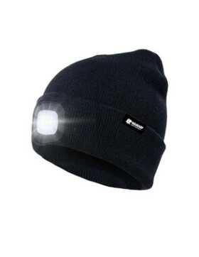 Holdcarp LED Light USB Beanie Černá (50695046B)