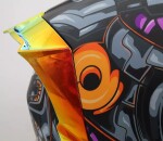 Integrální helma Xrc Robotto orange - M / šedá