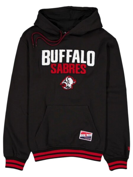 New Era Pánská mikina Buffalo Sabres NHL Felt Logo Throwback Hoodie Velikost: L