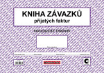 Baloušek tisk ET340 Kniha závazků došlých faktur A4, 40str.