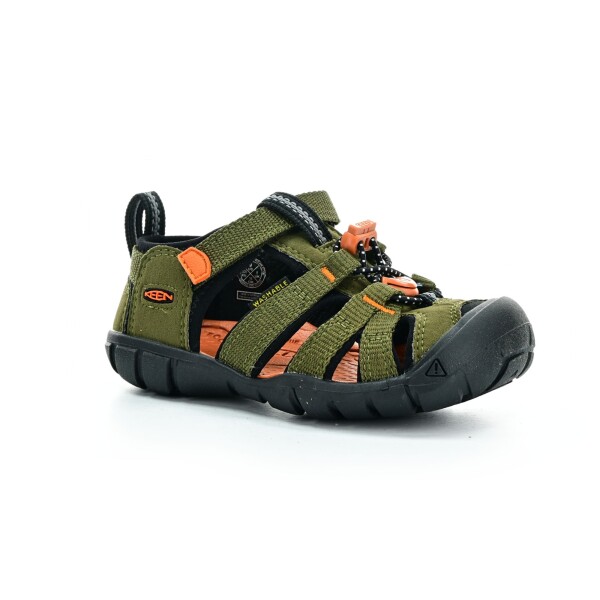 Keen seacamp II CNX Dark Olive/Gold Flame