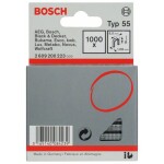 Úzká sponka do sponkovačky, typ 55, laminovaná - 6 x 1,08 x 28 mm 1000 ks Bosch Accessories 1609200375 Rozměry (d x š) 2