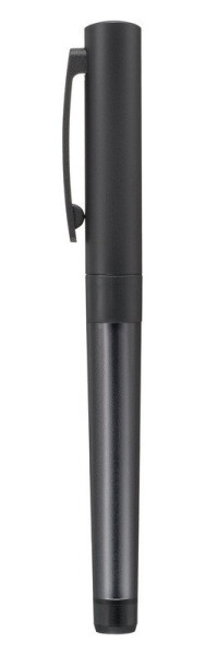 Gelové pero ZOOM L1 Full Black, 0,5mm modročerný inkoust