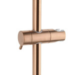 Sprchový systém SAT Aurum s termostatickou baterií broušený rose gold SATSSTKAURBRG SATSSTKAURBRG