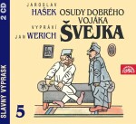 Osudy dobrého vojáka Švejka 5.díl - 2CD - Jaroslav Hašek