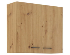 Horní kuchyňská skříňka Modena, 80 cm, dub artisan