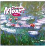 Kalendář 2027 poznámkový: Claude Monet 2027, 30 x 30 cm