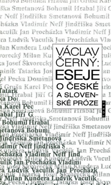 Eseje o české a slovenské próze - Černý Václav