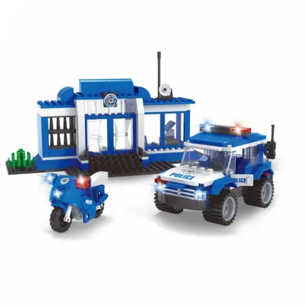 BLOXO 259928 Kompatibilní stavebnice policie stanice 194 ks