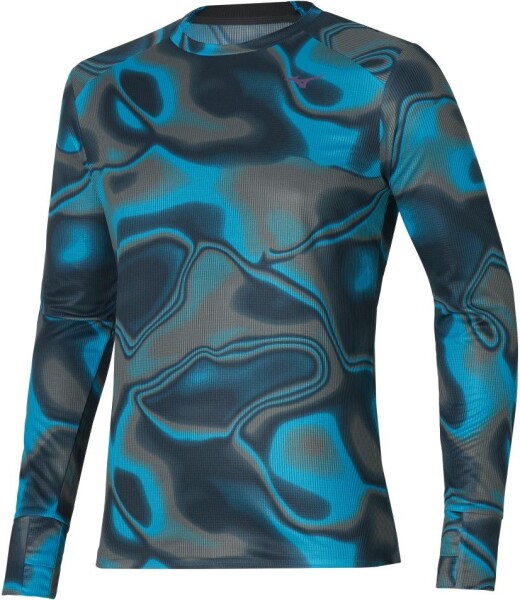 Běžecké tričko Mizuno Premium Aero LS Tee J2GAA50291 Velikost textilu: M