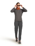ICEBREAKER Wmns Mer 260 Waffle Knit Wander LS Half Zip, Obsidian (vzorek) velikost: S