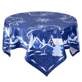 Středový ubrus DOMEČKY 85 x 85 cm