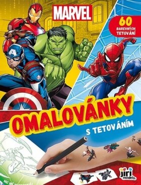 Omalovánky tetováním Marvel