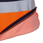 Reflexní pracovní tričko COFRA ELDORET Barva: Oranžová, Velikost: S (V658-0-02_Z_2)