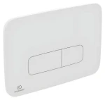 Ideal Standard Oleas M3 matná bílá / Ovládací tlačítko splachování / 2-činné / 165x241 mm (R0459AW)