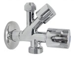 Bruckner - Kombinovaný ventil 1/2"x3/4"x3/8", chrom 181.749.1