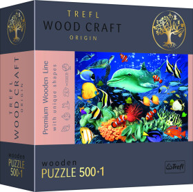 Dřevěné puzzle Život moři 501 dílků