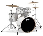 PDP Concept Maple 5 Piece Set Pearlescent White Laquer