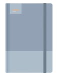 Blok A5, 100l, 80g, linkovaný - Casual Blue s gumou