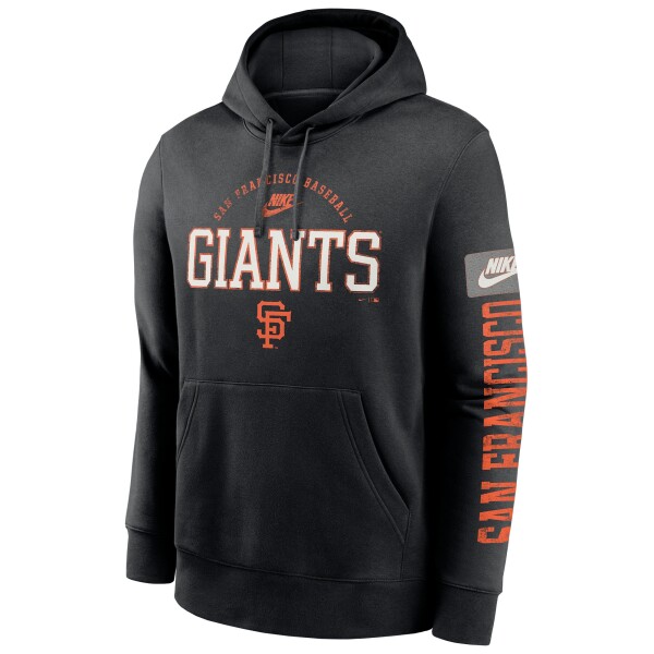 Nike Pánská mikina San Francisco Giants MLB Club Cooperstown Splitter Hoodie Velikost: M