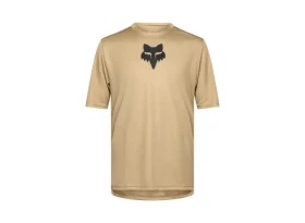 Fox Ranger Fox Head pánský dres krátký rukáv Sand vel. M
