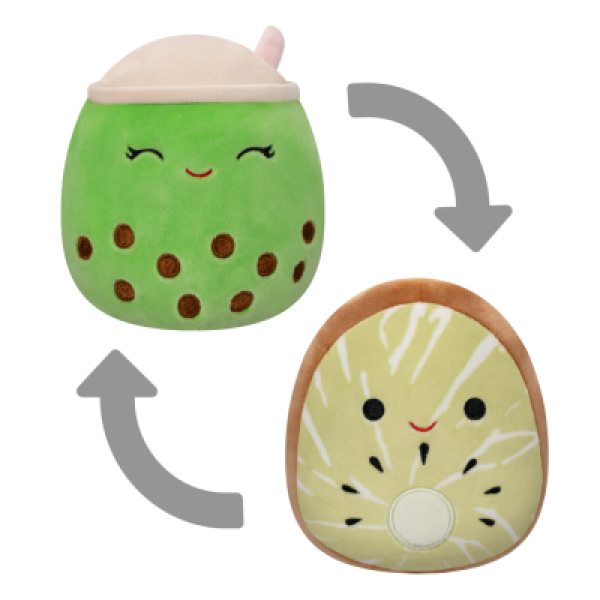 Squishmallows 2v1 - Kiwi Kachina a bubble tea Sevda - Squishmallows