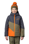 Dětská lyžařská bunda Hannah Kigali JR Asphalt/burnt olive