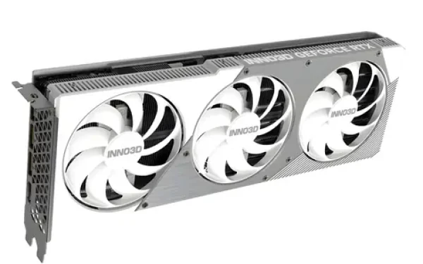 Inno3D GeForce RTX 5070 Ti X3 OC White 16GB GDDR7 / Grafická karta / 2482MHz / 256-bit / 1x HDMI + 3x DP / 750W (N507T316D7X176068W)