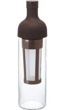 Hario Láhev se sítkem hnědá / Láhev na vodu / filtrační / 750 ml (FIC-70-CBR)
