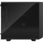 Fractal Design Meshify 2 Nano TG Dark Tint černá / Mini-ITX / 2x USB-A / 1x USB-C 3.2 / bez zdroje / průhledná bočnice (FD-C-MES2N-01)