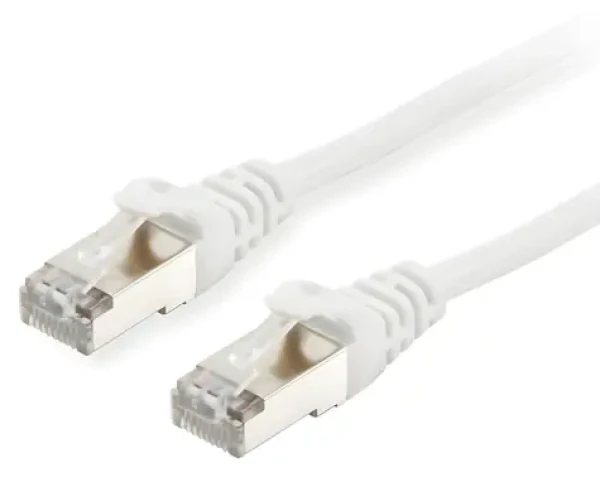 Equip Cat6 S/FTP bílá / Patch kabel / 0,25 m / RJ-45 / PoE+ (605513)