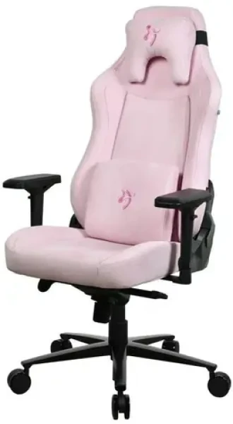 AROZZI VERNAZZA Supersoft Fabric Pink / Herní židle / látkové čalounění / růžová / nosnost 145kg (VERNAZZA-SPSF-PNK)