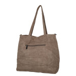 Elegantní dámská shopper taška 2v1 Rimela, šedo-béžová