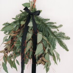 Bella Rose Sametová stuha 3 cm – černá (9 m), černá barva, textil