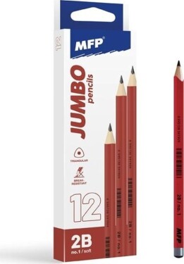 Tužka M č.1 JUMBO triangular